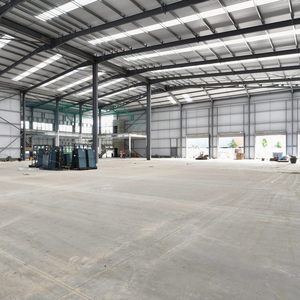 Struttura in Acciaio Verniciata Resistente alle Intemperie con Travi a H per Officina di Produzione di Fertilizzanti Chimici - Product Image 4