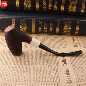 Futeng-pipa de madera para fumar, pipa hecha a mano de nuevo estilo - Product Image 6