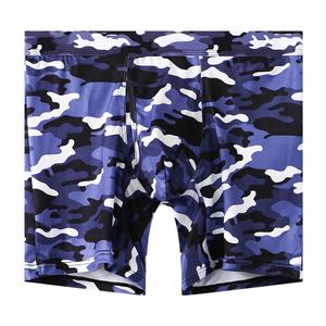 <strong>New</strong> Arrival Customized Loose Camouflage <strong>Boxer</strong> Shorts Breathable Knitted Polyester Casual with Pocket - Product Image 2