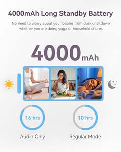 7,0 "Neuer Großbild schirm 960 Fuß Temperatur überwachung Zwei-Wege-<span class=keywords><strong>Audio</strong></span>-Funk kamera Nachtsicht-Video-<span class=keywords><strong>Baby</strong></span> phone - Product Image 2