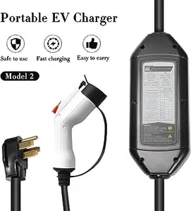 Toptan taşınabilir GBT Ev araba ChargerUs ayarlanabilir 16a 3.5kw taşınabilir elektrikli araç şarjı