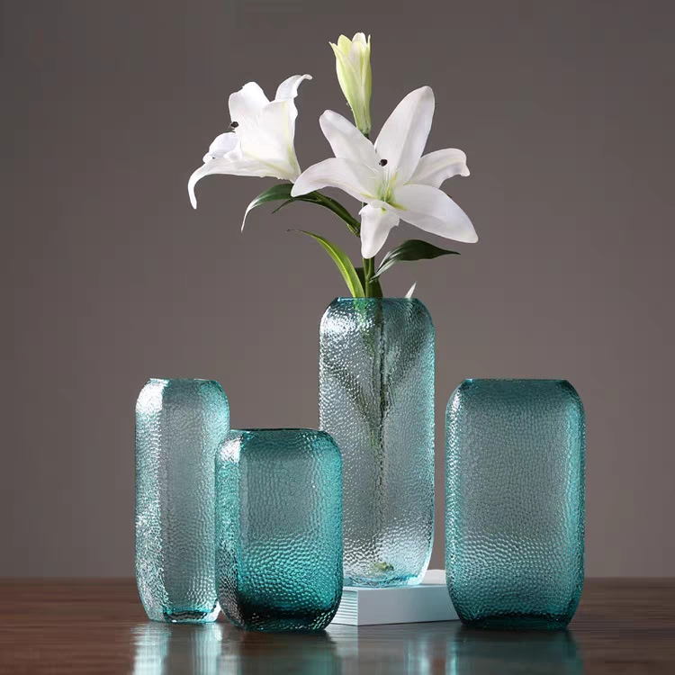 Factory Produced Wholesale Glass Flower Vase for Home Decor