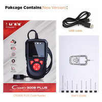 Herramienta de Diagnóstico Profesional CR3008 PLUS, Analizador de Motor, Herramienta de Escaneo OBD2, Lector de Códigos con Control Bidireccional