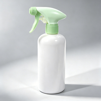 Bouteille PET colorée personnalisée pour cosmétiques et soins de la peau en gros avec pompe pulvérisatrice tout plastique 28/410