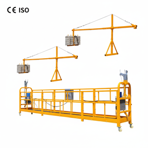 Custom Industrial <b>Aluminum</b> & Steel Wall Facade Painting Cleaning Suspension <b>Work</b> <b>Platform</b> Zlp630 Zlp800 Zlp1000 ZLP500/ZLP630/ZL - Product Image 3