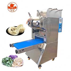 Máquina comercial para hacer fideos 50-80 kg/h Máquina para hacer fideos frescos con dispositivo de corte Máquina para hacer fideos chinos - Product Image 2