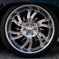Jantes en aluminium forgé personnalisées de 22, 24 et 26 pouces, 6x139.7 5x127, chromées polies, pour GMC Sierra C1500 RAM 1500
