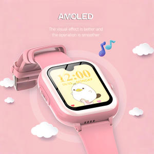 นาฬิกาสมาร์ทวอทช์เด็ก M01 AMOLED ระบบ GPS รองรับซิมการ์ด 4G โทรวิดีโอคอล ปุ่ม SOS กันน้ำ IP67 สำหรับเด็ก - Product Image 3