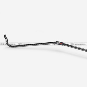 1998-2002 Subaru BE BH Legacy Wagon Dry <b>Carbon</b> Direct Fit Hood Prop Rod - Product Image 3