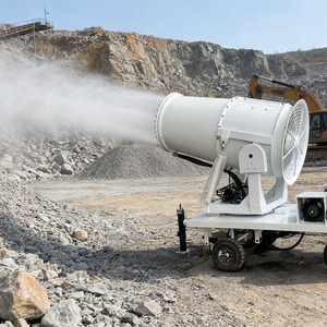 Pulvérisateur canon à brouillard agricole haute performance avec télécommande, construction en acier, machine à brouillard - Product Image 4