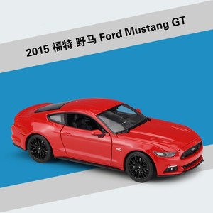 Vente chaude <span class=keywords><strong>1</strong></span>:24 échelle 2015 <span class=keywords><strong>Mustang</strong></span> GT alliage jouets modèle de voiture Simulation métal voiture jouets moulé sous pression voiture pour enfants adultes Collection - Product Image 2