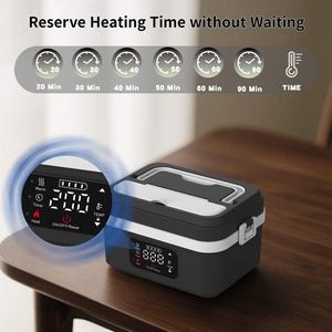 Trending 2026 Portable Electric Lunch Box 30000mAh Rechargeable Lunch Box with <b>Heating</b> 60w Rapid Hcating Cordless Lunch Box - Product Image 6