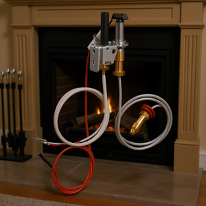 Kit d'assemblage de brûleur à gaz Heat Glo, remplacement d'allumage au gaz naturel pour les modèles Regency, en acier inoxydable - Product Image 2