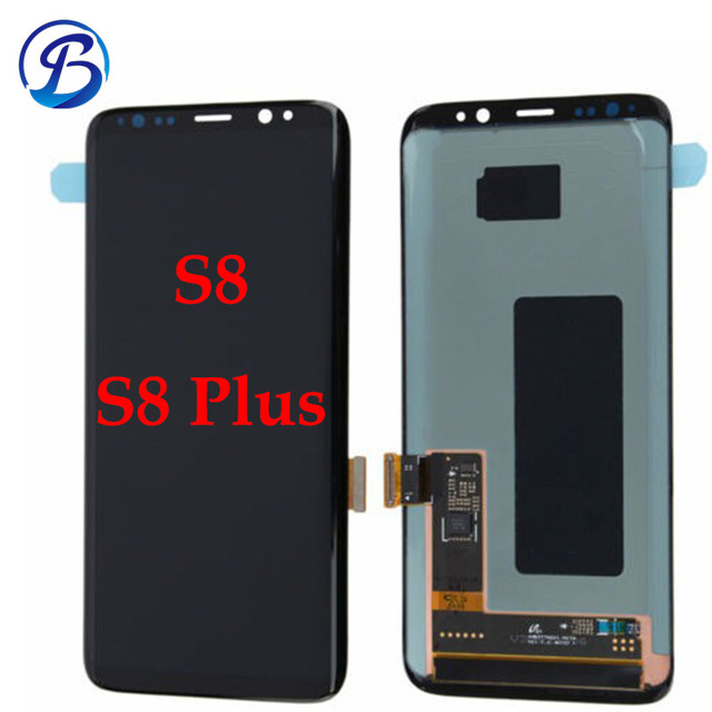 Original LCD Touch Screen Replacement for samsung Galaxy S8.S8 Plus Digitizer Replacement Wholesale Smartphone With Burns OEM