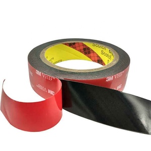 3M 5952 VHB <span class=keywords><strong>nastro</strong></span> industriale personalizzato ad alta viscosità resistente a temperatura elevata auto di casa con forte schiuma nera <span class=keywords><strong>nastro</strong></span> <span class=keywords><strong>biadesivo</strong></span> - Product Image 6