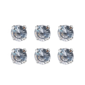 Pedrería de formas mixtas, 16 facetas, redondas, ovaladas, cuadradas, en forma de estrella, para accesorios de vestidos de novia - Product Image 3