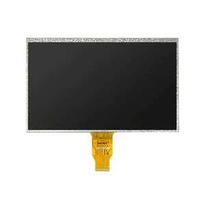 CNK定制液晶屏，带esp32 S3板10.1英寸1024x600工业用薄膜晶体管电容式触摸屏液晶显示器。