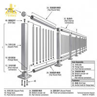 Panneau de clôture en aluminium soudé industriel, clôture de périmètre de sécurité, résistant aux impacts, robuste, durable, barrière extérieure
