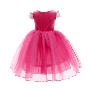 <span class=keywords><strong>Abito</strong></span> in cotone stile rete per bambina, modello <span class=keywords><strong>Frozen</strong></span> Princess Echo, per la festa dei bambini, compleanno o spettacolo - Product Image 3