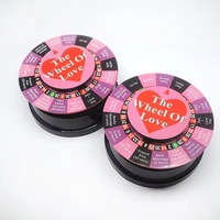 Jeux de bar, cartes d'amour, mini table rotative, vibrateur, produits sexuels, roulette électrique sexy, jeux sexuels, jouets sexuels pour adultes
