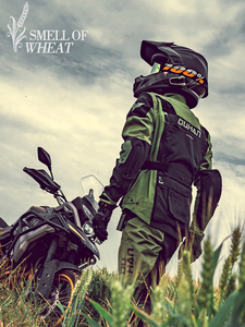 Ensemble de combinaison de rallye pour moto, tout-terrain, anti-chute, respirant, % coton, manches longues, équipement de pilote pour le printemps - Product Image 4