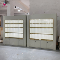 Vitrine murale de luxe sur mesure Sundo pour bijoux, avec éclairage LED haut de gamme, écologique et robuste, pour la vente au détail