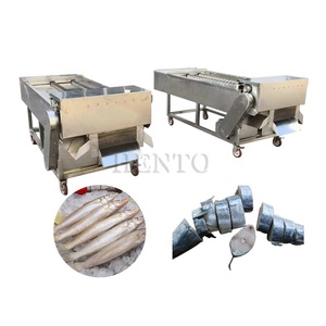 Máquina Cortadora de Carne <span class=keywords><strong>en</strong></span> Cubos de Acero Inoxidable / Máquina Cortadora de Cabeza de Pescado / Máquina Cortadora de Pescado Congelado - Product Image 3