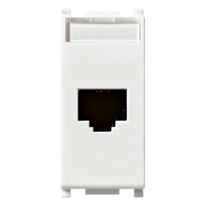 เน็ตเซฟ แคท 6 เอ เอฟทีพี รุ่น RJ45 ซ็อกเก็ตสีขาว 5.1x4.3x5.3 ซม. ช่องเสียบเครือข่าย - Product Image 1