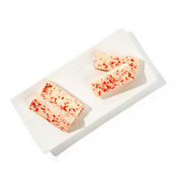 Barra de Wafers de Yogur con Fresas Saludables de Fábrica China, Snack Crujiente de Cereal con Frutas a Granel para Niños, Empaque Personalizado