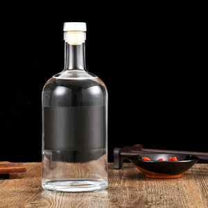 Bouteilles de spiritueux de 750 ml Bouteille en verre vide transparente pour whisky <span class=keywords><strong>Gin</strong></span> Vodka - Product Image 6
