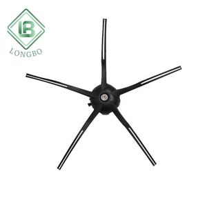 Convient pour Xiaomi <span class=keywords><strong>Roborock</strong></span> S8 <span class=keywords><strong>S7</strong></span> S6 S5 S4 <span class=keywords><strong>brosse</strong></span> latérale noire à 5 bras SDBS03RR Robot aspirateur accessoires - Product Image 1