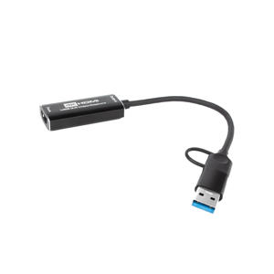 USB-C สำหรับการ์ดจับภาพวิดีโอ USB3.0 แบบสองในหนึ่งเดียว HD 4K 2K 1080P อลูมิเนียมอัลลอยด์เกมถ่ายทอดสดวิดีโอเกมแกร็บเบอร์ - Product Image 6