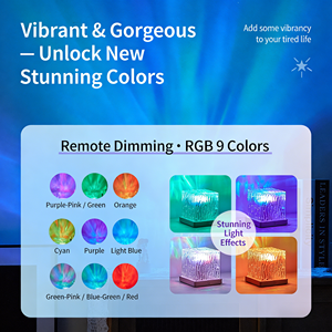 Lámparas <span class=keywords><strong>de</strong></span> Mesa Recargables Nórdicas <span class=keywords><strong>de</strong></span> Lujo para Sala <span class=keywords><strong>de</strong></span> Estar, Bar, Hogar, Hotel, Mesita <span class=keywords><strong>de</strong></span> <span class=keywords><strong>Noche</strong></span>, Dormitorio, Lectura, con <span class=keywords><strong>Brillo</strong></span> <span class=keywords><strong>de</strong></span> Onda y Cubo - Product Image 2