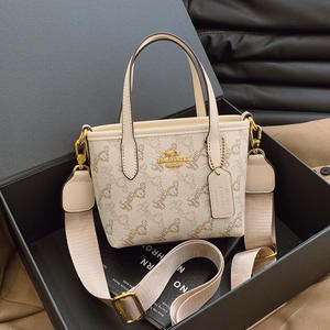 Sac seau pour femmes tendance, nouveau style 2026. Sac à main de luxe de créateur. Avec des motifs géométriques. - Product Image 4