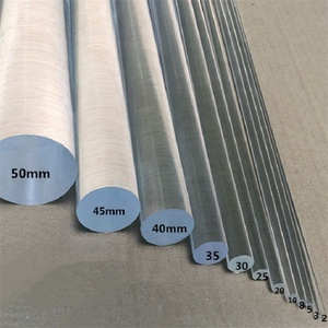 Varillas Acrílicas Transparentes de PMMA de Alta Calidad al por Mayor, Varillas Sólidas de Acrílico con Burbujas para Iluminación LED de Colores - Product Image 6