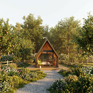 Cabane de Luxe S190 en Forme de A pour l'Investissement Touristique : Résidence de Vacances Premium au Rivage Doré Moderne - Product Image 4
