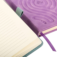Organiseur spirale A5 de haute qualité avec couverture personnalisée en cuir/tissu, carnet de voyage pour journalisation quotidienne et de voyage