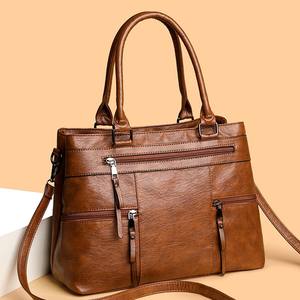 Nuevo Bolso de Mano Elegante de Gran Capacidad, Bolso de Hombro y Cruzado de Lujo, Bolsos de Mano de Cuero PU, Bolso Tote para Señoritas - Product Image 1