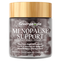 Gummies de marque privée pour la péri-ménopause – Complément botanique bien-être féminin (Vitex, Cohosh noir, Ashwagandha, DIM) – Vente en gros OEM/OBM
