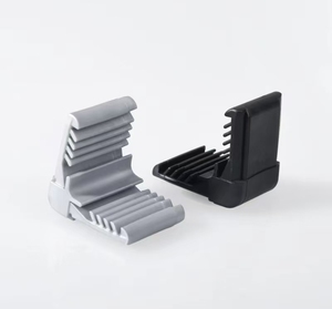 Guanhui thiết kế hiện đại hình chữ L phân vùng rỗng vít cài đặt kính góc với <span class=keywords><strong>pin</strong></span> nhựa mô hình 6a-27a cho cửa sổ cửa ra vào - Product Image 2