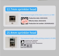 Fournisseurs de premier rang Nouvelle arrivée Date d'expiration Machine de codage Codeur de date à jet d'encre en ligne Imprimante de code QR