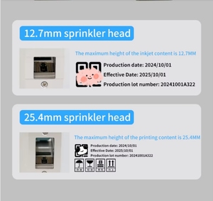 Üst düzey tedarikçiler yeni varış son kullanma tarihi kodlama makinesi çevrimiçi mürekkep püskürtmeli tarih kodlayıcı QR kod yazıcı - Product Image 6