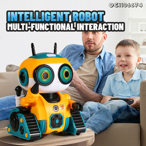 Çok İşlevli akıllı akıllı Mini programlama en iyi uzaktan kumanda Rc Robot oyuncak - Product Image 2