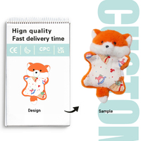 Peluche personnalisée à faible MOQ, jouets en peluche sur mesure, conception de poupée réaliste, jouet en peluche personnalisé