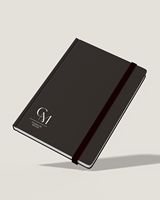 Carnet à couverture rigide personnalisable pour le bureau, l'école, journal/agenda haut de gamme de marque A4 A5 A6 avec sangle élastique