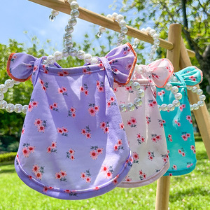 Weiwang Pet <b>Dog</b> <b>Clothes</b> Summer Floral Print Washable Two Legged Garment For Medium Large Breeds - Product Image 4