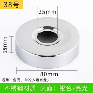 Musluk dekoratif kapak su duş mutfak boru konnektörü ayarlanabilir duvar kapakları kaset yükseltmek vana paneli dokunun aksesuarları - Product Image 6