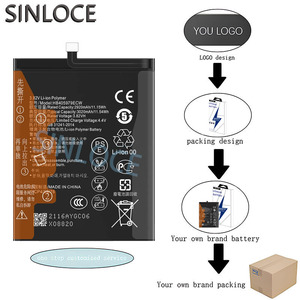 SINLOCE, venta al por mayor, producción de alta calidad, fábrica de baterías de teléfono móvil para <span class=keywords><strong>Huawei</strong></span> <span class=keywords><strong>Y6</strong></span> P9 LITE <span class=keywords><strong>MINI</strong></span> <span class=keywords><strong>Y6</strong></span> PRO NOVA HB405979ECW - Product Image 3
