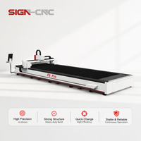 Machine de découpe laser à fibre à haute efficacité avec source Max Photonics, machine de découpe laser automatique pour atelier de métallurgie