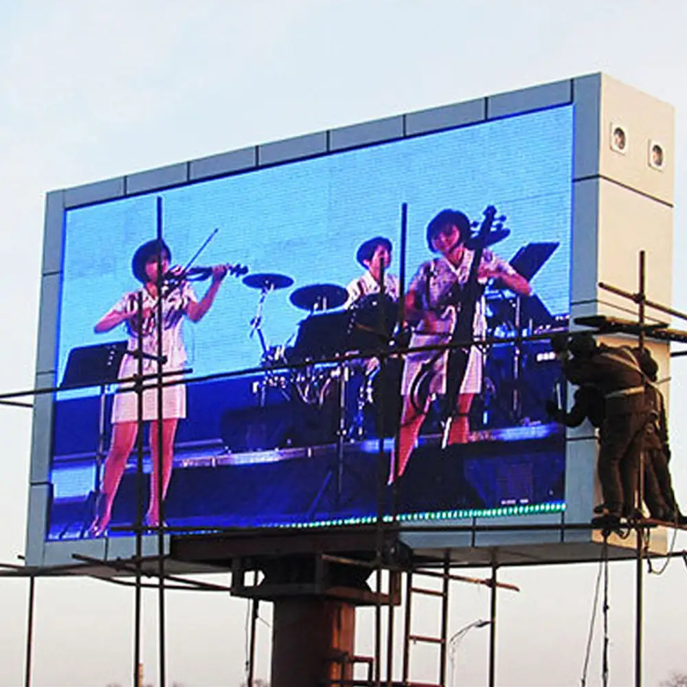 L'affichage mené visuel polychrome extérieur de l'affichage P10 mené par vidéo libre japonais Xxx vidéo d'intérieur pour le système complet de mur visuel mené par promotion